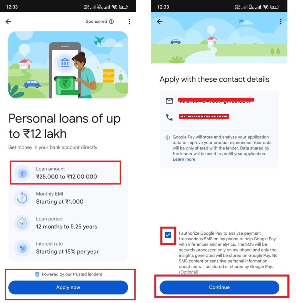 Google Pay App Personal Loan